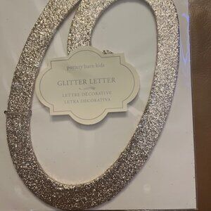 Pottery Barn Emily & Meritt Gold Sequin Letter Q - New